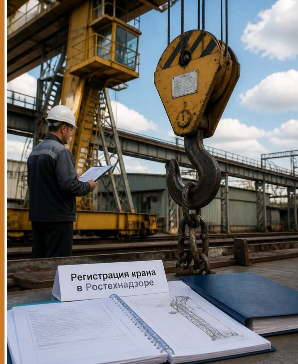 Регистрация крана в Ростехнадзоре в Мегионе от 15638 р. | Авеста ОТиПБ